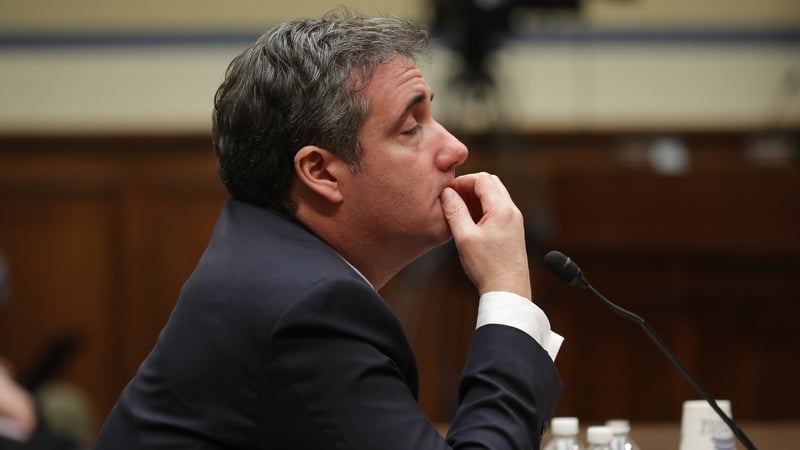 Donald Trump called his former lawyer's congressional testimony 'shameful'