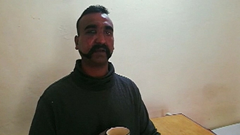 Indian air force pilot was shot down over Kashmir