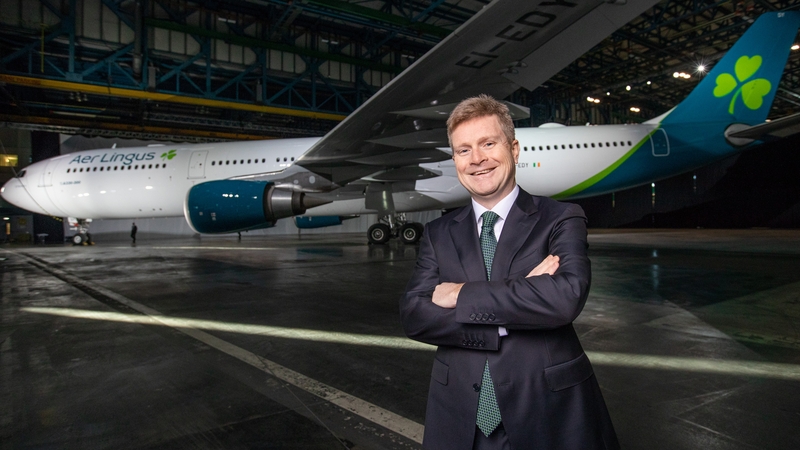 Sean Doyle, Aer Lingus CEO, said the airline has almost doubled its North American transatlantic capacity from Dublin over the past five years