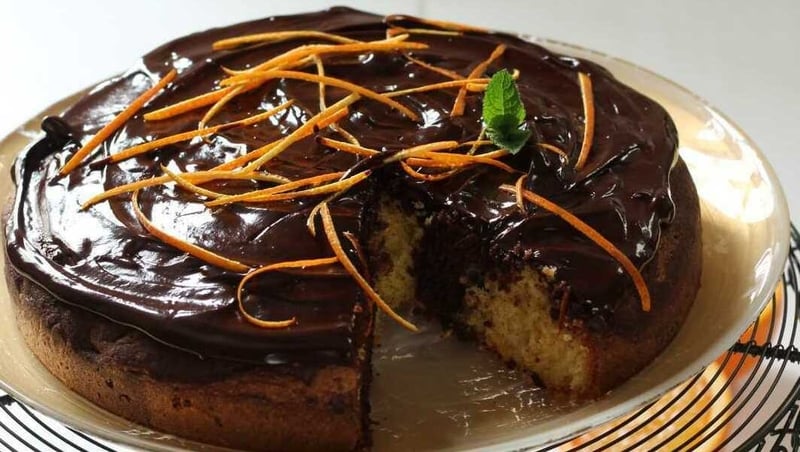 Shane Smith's Chocolate & Orange Marble Cake