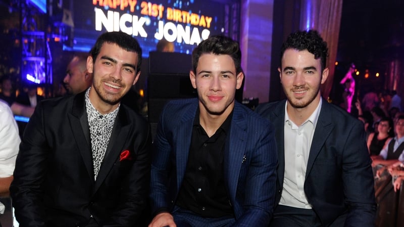 Joe, Nick and Kevin Jonas