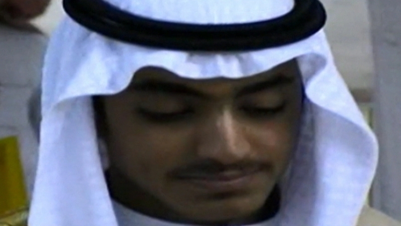Hamza bin Laden (Pic: CIA)