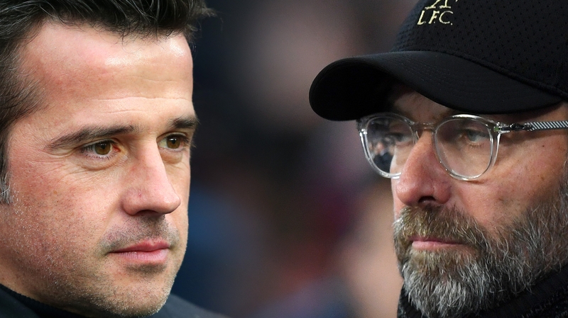 Marcoi Silva (L) goes head to head with Jurgen Klopp on Sunday