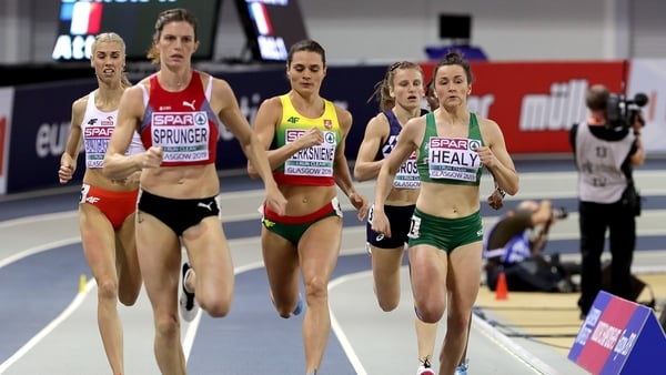 Phil Healy in action in the 400m semi-final.