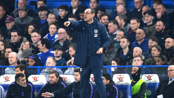 Chelsea don't have to be perfect to book a Champions League spot, according to Maurizio Sarri