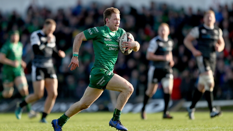 Kieran Marmian got over the try-line for Connacht