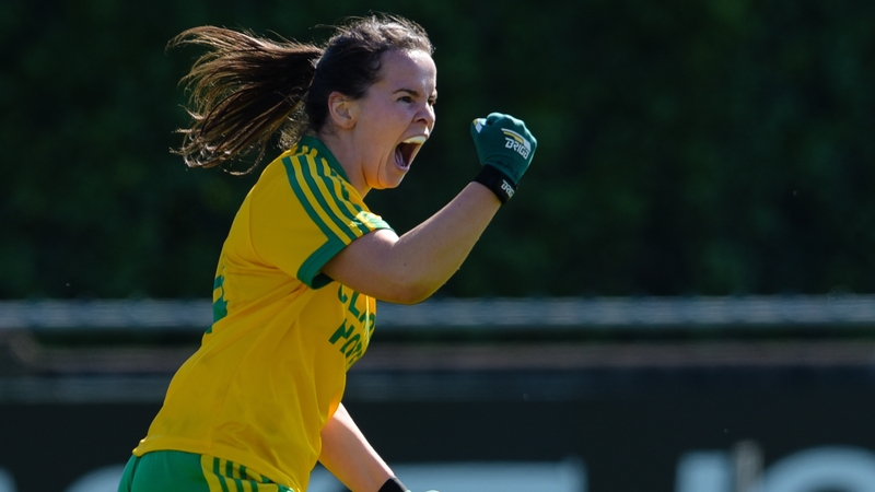 Geraldine McLaughlin scored a goal for Donegal