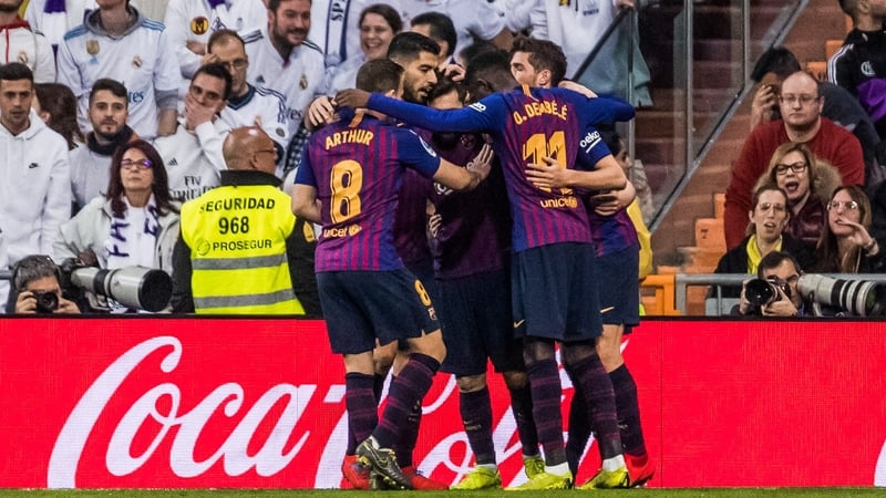 Barcelona are now 12 points clear of Real Madrid