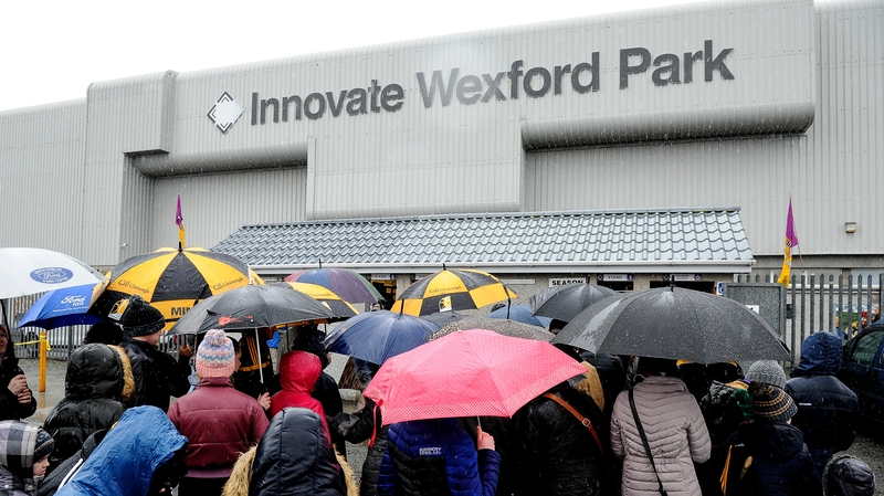 Wexford-Kilkenny meeting in Division 1A has fallen victim to the weather