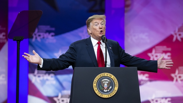 President Trump said he would be 'very disappointed' if he saw North Korean testing