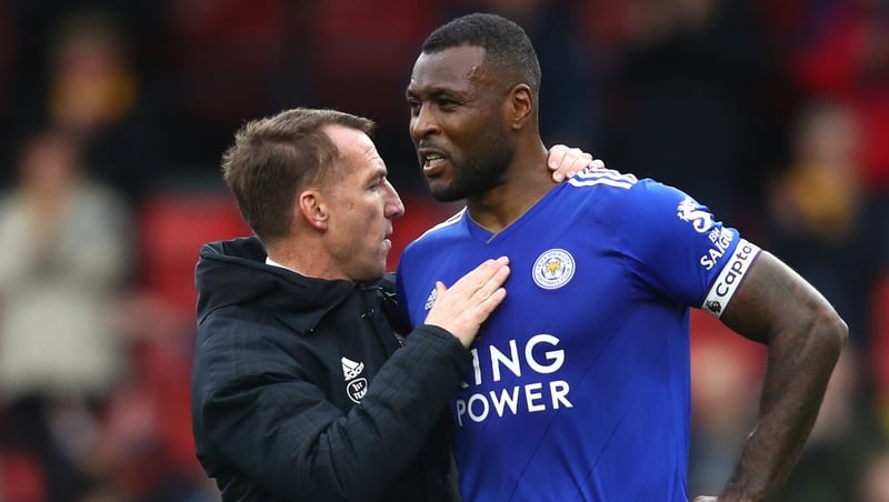 Rodgers consoles captain Wes Morgan