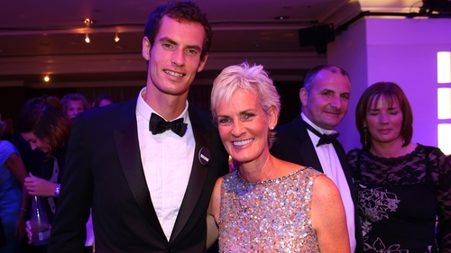 Andy Murray, pictured with his mother Judy, underwent hip surfacing surgery at the end of January