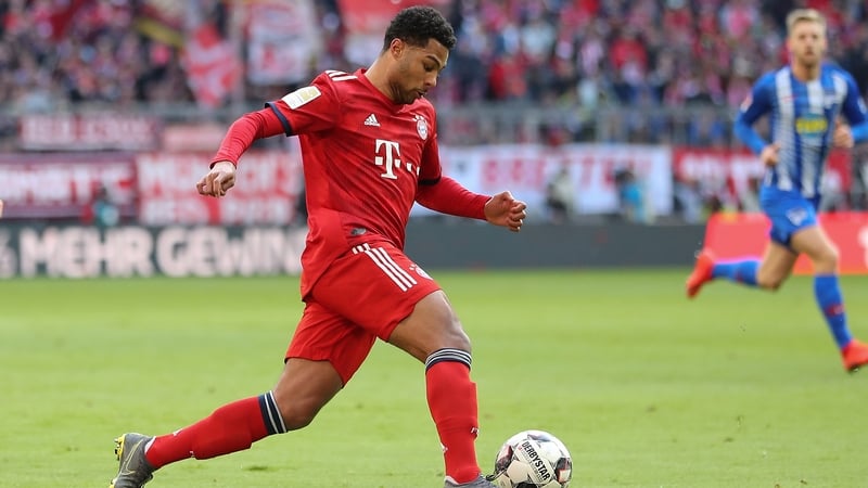 Serge Gnabry will be staying at Bayern Munich until 2023