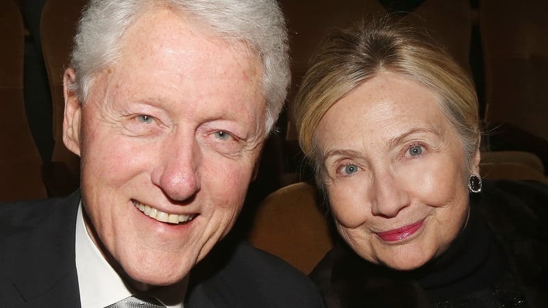 A spokesperson for the Clintons told RTÉ News that the claims are "baseless and patently false"
