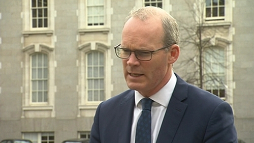 Simon Coveney said Ireland has always been clear that border infrastructure must be avoided