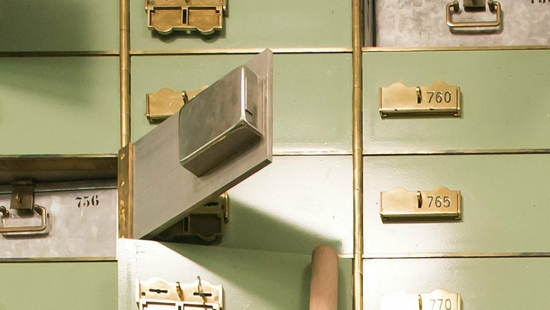 Irish banks stopped taking in safety deposit boxes several years ago