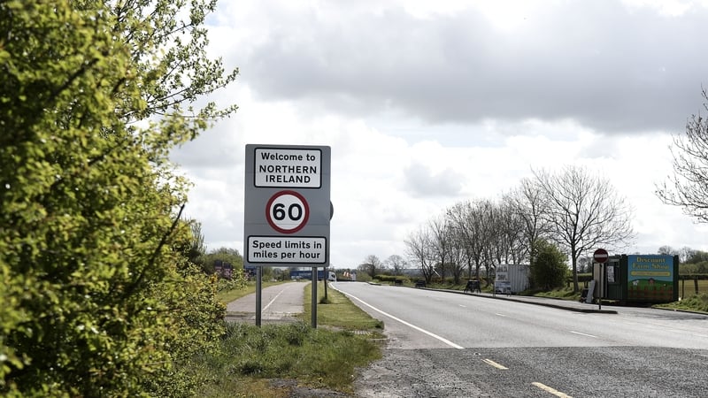 The UK government believes a hard border between North and South will be likely