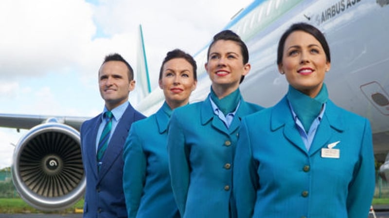 The newly designed Aer Lingus uniform (Pic: Aer Lingus)