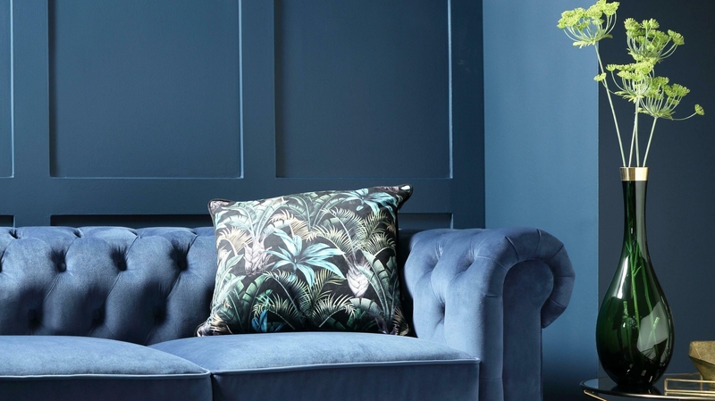 Calm, bright, moody or dramatic, blues have it all.