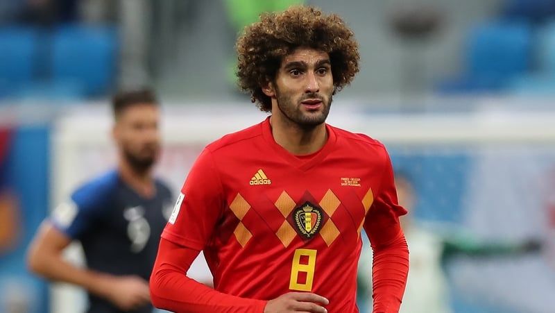 Marouane Fellaini is in isolation at a Chinese Hospital