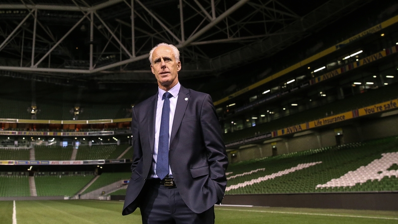 Mick McCarthy going through all the emotions at his first squad announcement