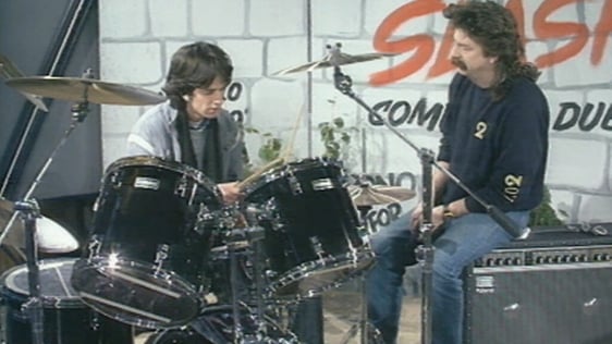 Matt Kelleghan and student, Ballyfermot Senior College (1989)
