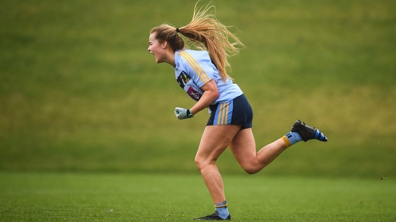 A delighted Andrea Murphy