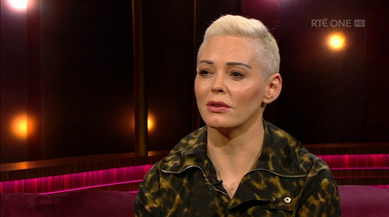 Rose McGowan on The Ray D'Arcy Show