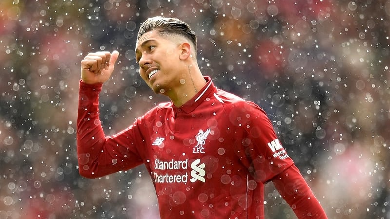 Firmino missed Liverpool's comfortable win at Anfield
