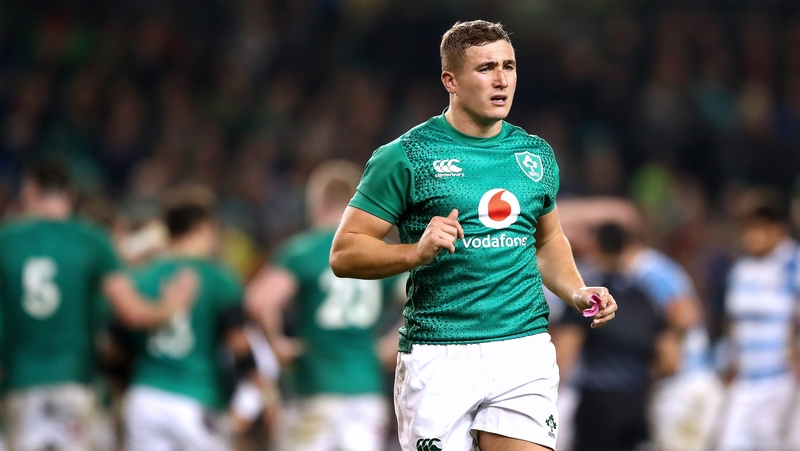 Larmour will start at full-back for Ireland