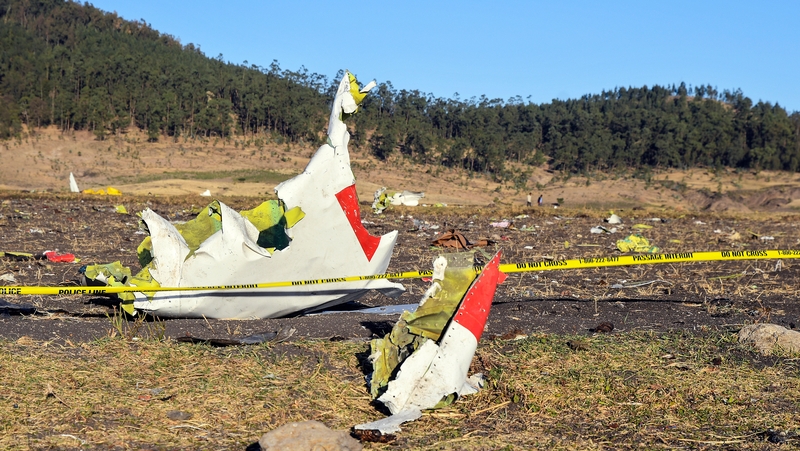 The Ethiopian Airlines plane crashed shortly after takeoff on Sunday