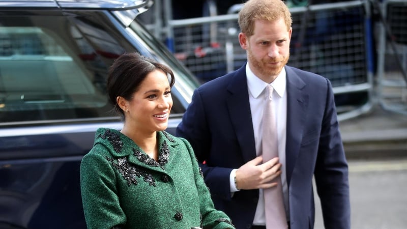 The soon-to-be mum appeared with Harry in London to mark the event, Katie Wright reports.