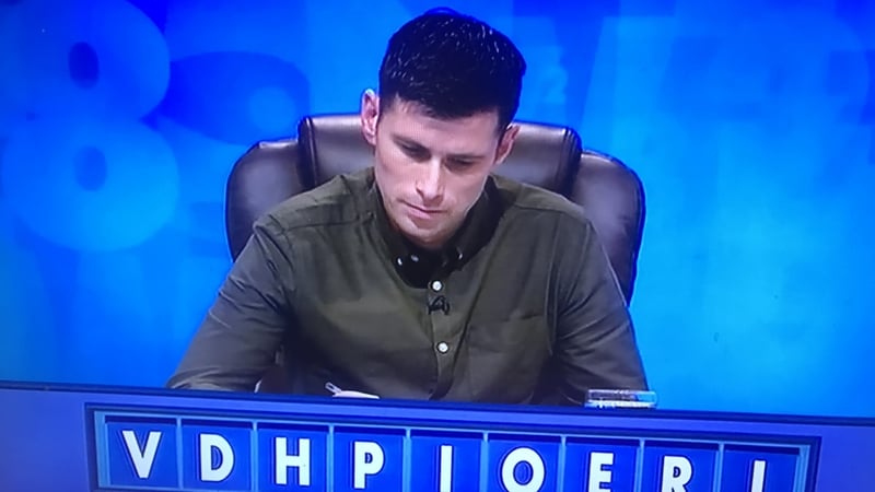 The Bohemians striker in concentration mode during the Channel 4 show