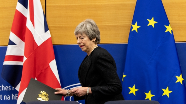 Theresa May will hope to get the new deal through parliament