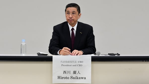 Hiroto Saikawa is to stay on as chief executive at Nissan