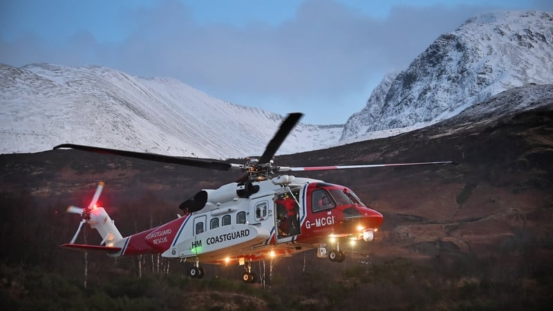 The avalanche happened just before midday today