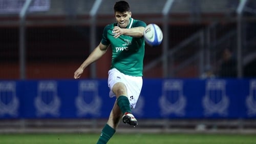 Out-half Harry Byrne missed the win over France through injury