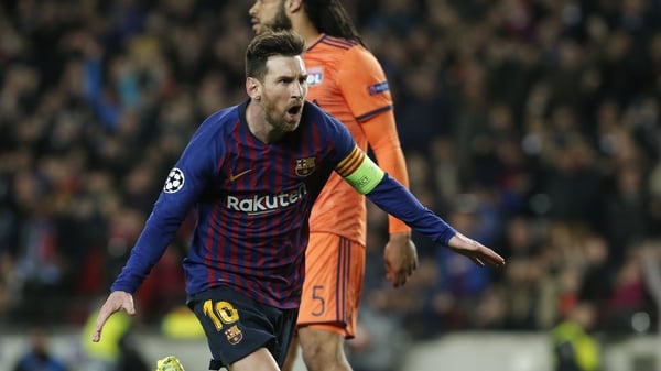 Lionel Messi's contract is up in the summer