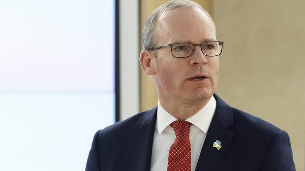 Tánaiste Simon Coveney said the UK remained 'desperately divided'