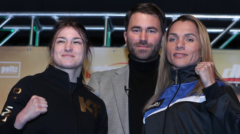 Taylor is heavily fancied to defeat Volante (R)