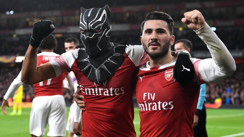 Pierre-Emerick Aubameyang put in a marvellous performance for the Gunners, scoring a brace