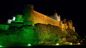 Bamburgh Castle in Bamburgh, Northumberland (PA)