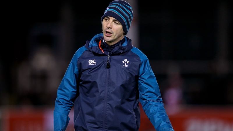Ireland head coach Noel McNamara