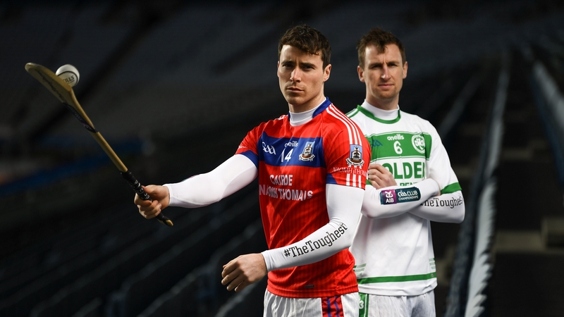 St Thomas' Conor Cooney (L) and Ballyhale Shamrock's Joey Holden will clash on St Patrick's Day