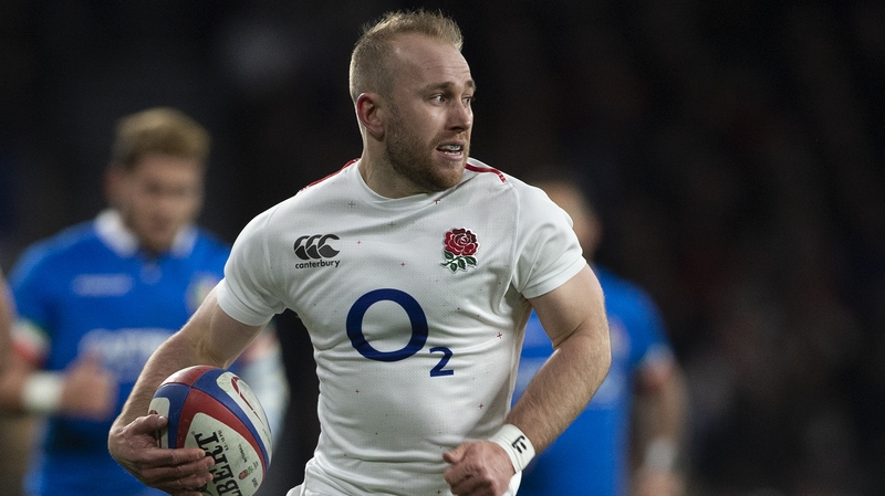 Dan Robson was replaced in England's squad by Ben Spencer, who will provide half-back cover for Ben Youngs against Scotland