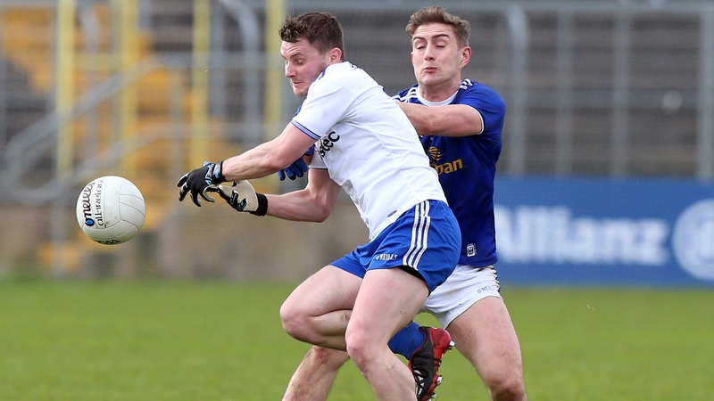 Jack McCarron was dismissed while Monagahan manager Malachy O'Rourke was sent to the stand during the tie