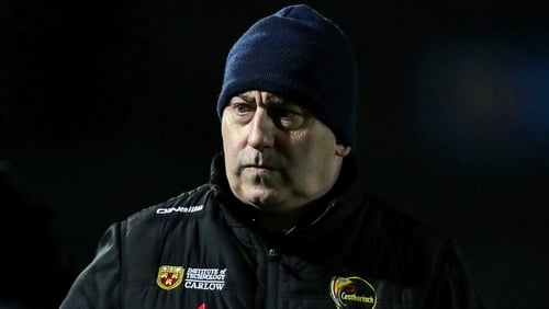 Turlough O'Brien did not speak to the media after the game