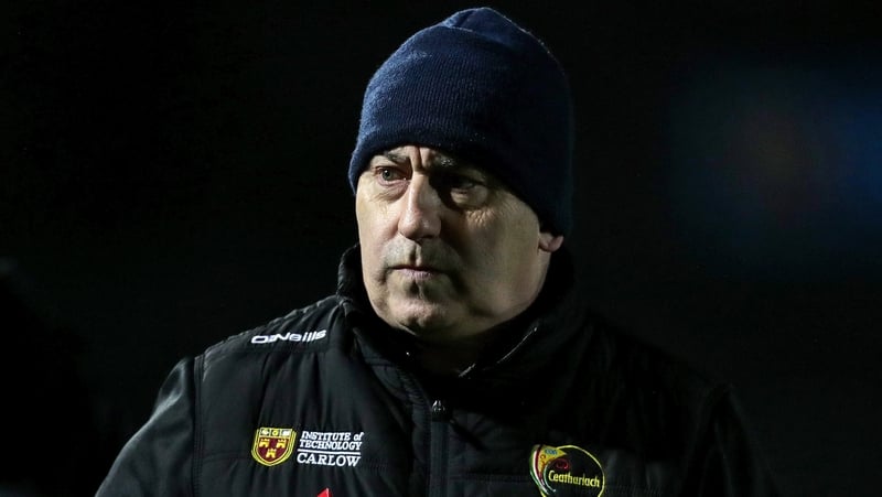 Turlough O'Brien did not speak to the media after the game