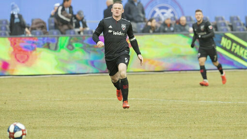 The former Everton, Manchester United and England striker was on the goal trail against Real Salt Lake