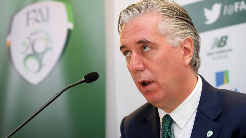 John Delaney confirmed that he had provided the FAI with a €100,000 bridging loan